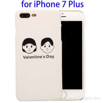 Couple Plastic Back Cover for iPhone 7 Plus